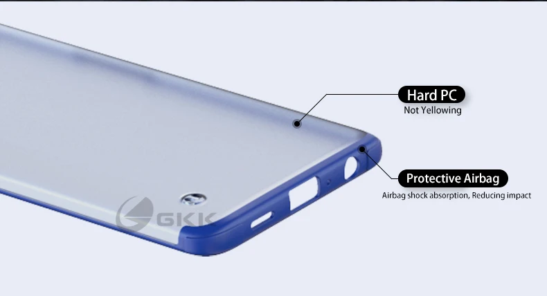 GKK чехол для OPPO Reno защитный чехол Ультратонкий полупрозрачный задний матовый чехол для ПК для OPPO Reno чехол Coque Funda