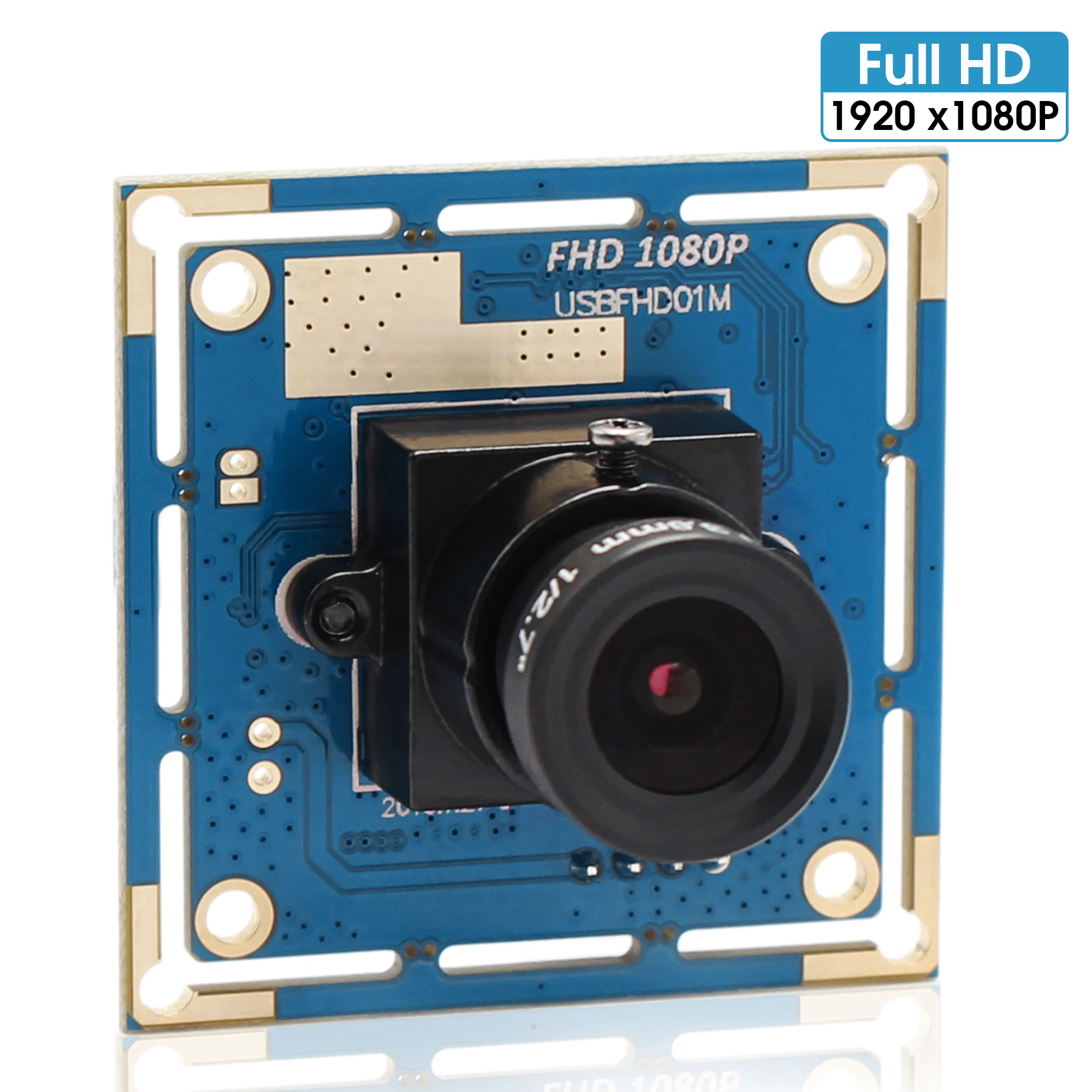 

1080p Full Hd MJPEG 30fps/60fps/100fps High Speed CMOS OV2710 No Distortion Mini CCTV Android Linux UVC Webcam Usb Camera Module