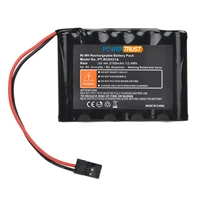rc6v21a ni mh 2100mah battery for rc receiver battery rc aircrafts airplanes walking robot rx batteries with hitec connectors