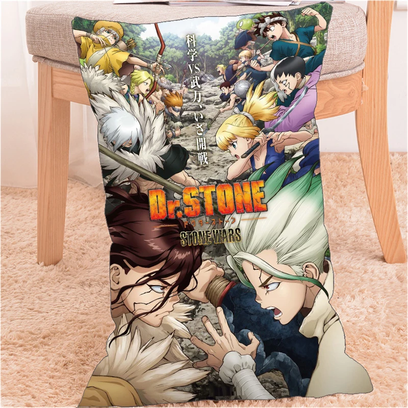 

Чехол с принтом аниме Подушка «Dakimakura», с изображением доктора Стоуна, сенку, Уки, тайджу, 60x40 см, для украшения дома