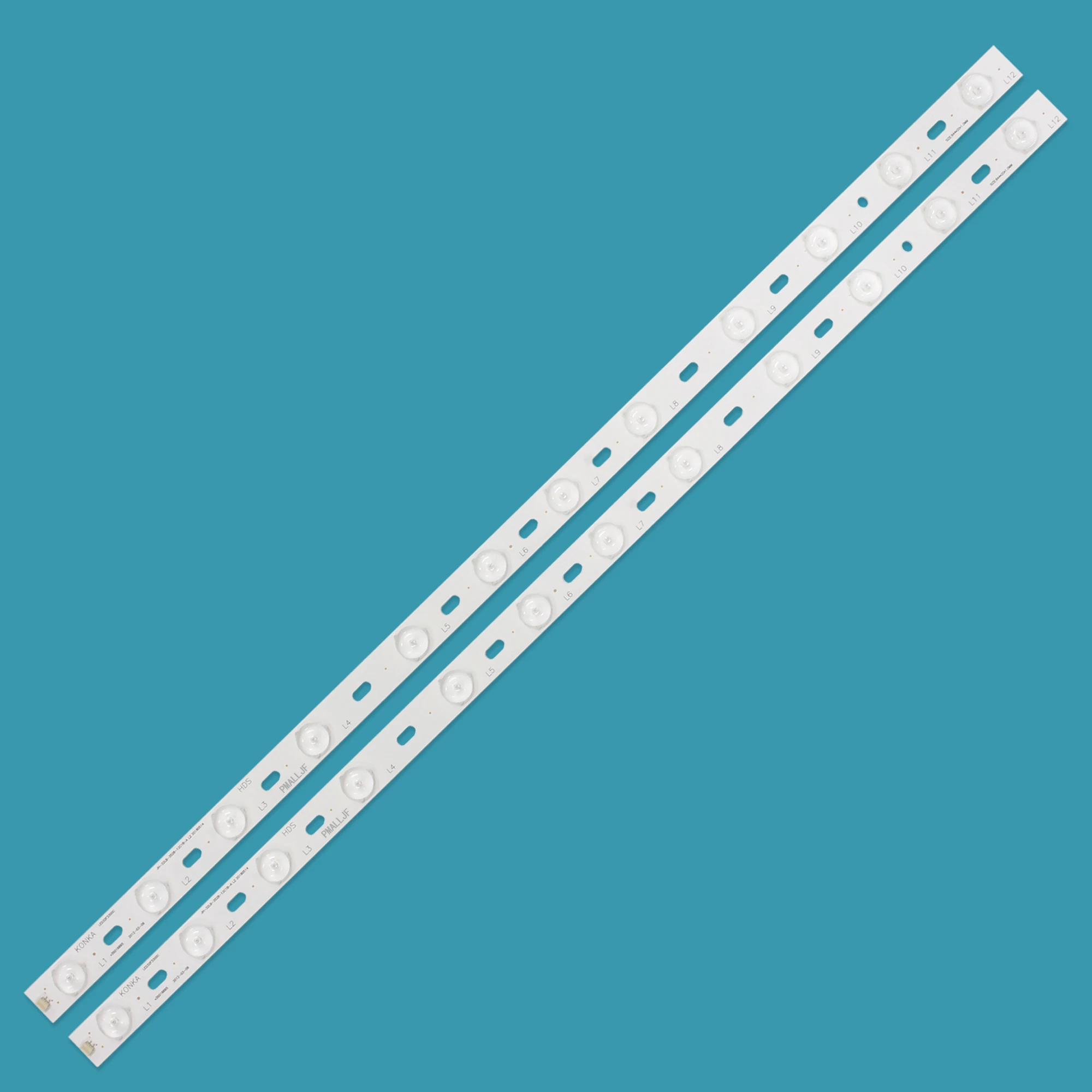 

32 inch LED TV Backlight Lens Strips LED32F3300C 35016695 IC-BKKL32D019 for 32'' Konka 12-LEDs 640mm