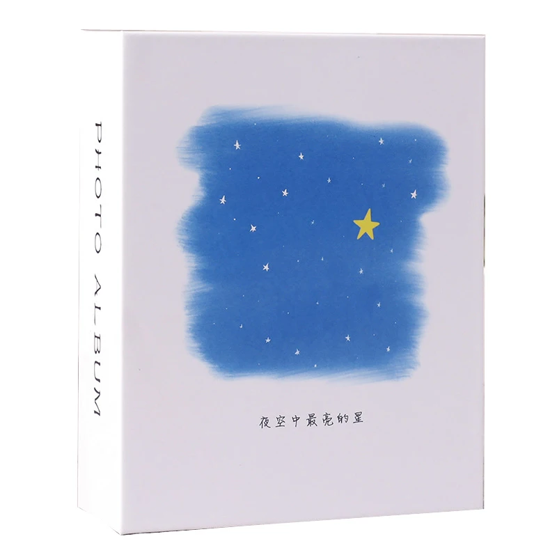 Большой 6 дюймовый внутренний фотоальбом Свадебный с 100 карманами для