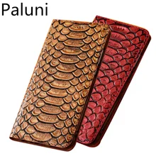 Genuine real leather magnetic phone case card holder for Xiaomi Poco X3 NFC/Xiaomi POCOphone F1/Xiaomi POCO F2 Pro phone cover