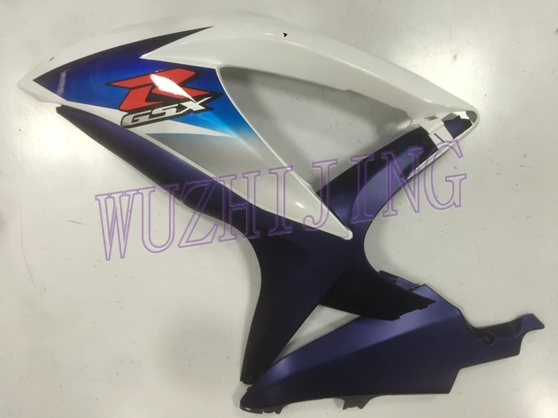 Пластиковые обтекатели GSXR 750 2009 кузов GSXR600 09 10 Белый Синий Abs обтекатель GSX-R750 2008-2010 K8