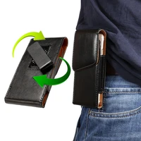 Phone Pouch Belt Clip Leather Bag Cover For Samsung Galaxy S22 S21ultra S21 S20 S10 Plus A70 A80 A90 Note Waist Case