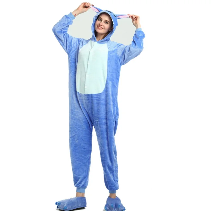 Пижама с единорогом для детей взрослых единорог ползунки панда фланелевые