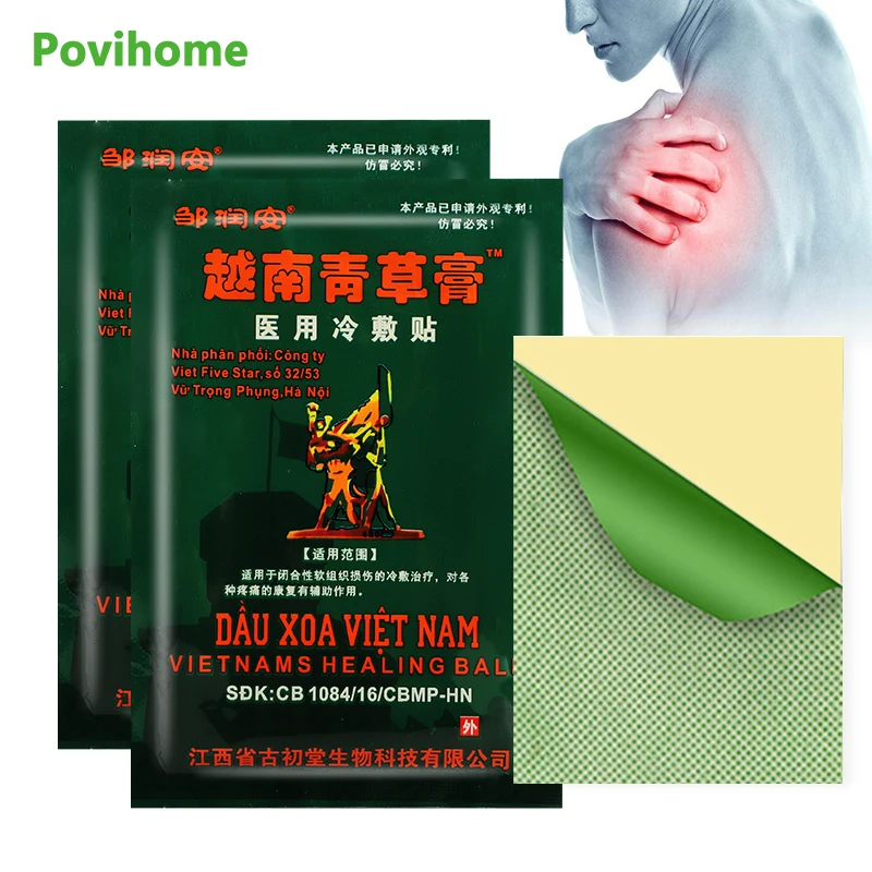 

8/32Pcs Vietnam Pain Relief Patch Back Neck Knee Lumbar Ache Joints Orthopedic Arthritis Muscle Strain Herbal Medical Plaster