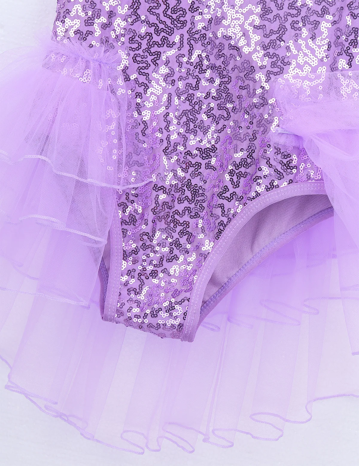 Детская одежда для девочек танцевальная с блестящими блестками Фигурное катание