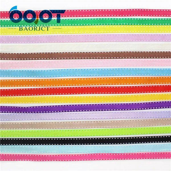 18 each one yards OOOT BAORJCT, 10 мм 20 ярдов, I-19807-1813, твердые цветные ленты тепловой передачи печатных grosgrain, DIY Одежда материалы ручной работы - Color: 18 each one yards