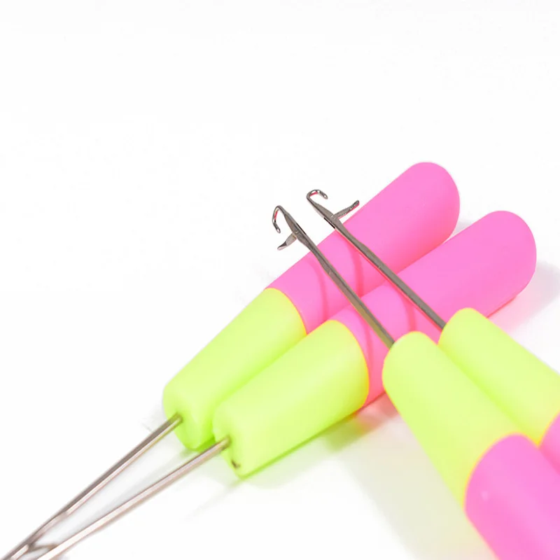 1 шт. крючок крючком иглы для синтетических волос инструмент наращивания и