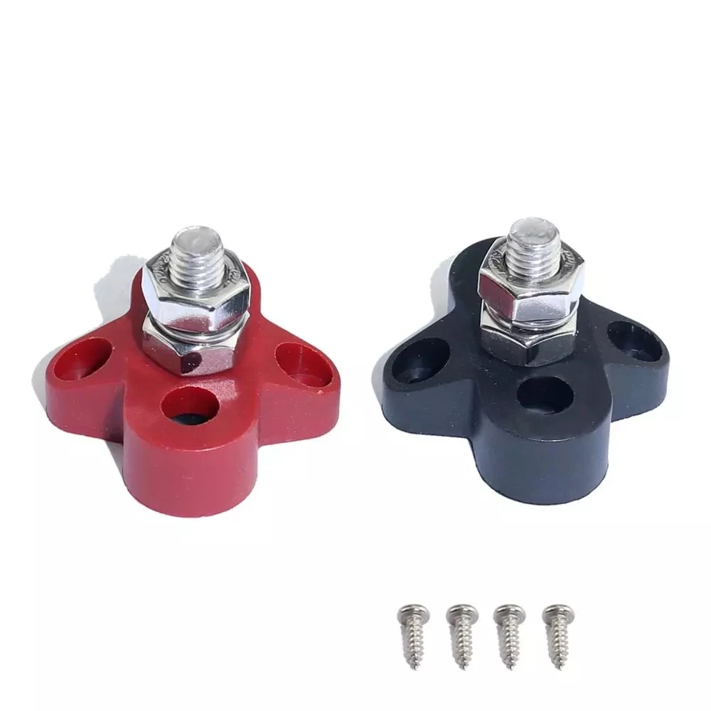 Тяжелый клеммный блок усилителя шины 5/16 дюйма 48 В постоянного тока M8