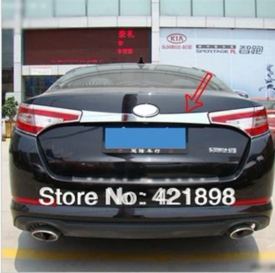 Хромированная крышка багажника для Kia K5 2011 2012 2013 2014 OPTIMA ABS наклейки внешней
