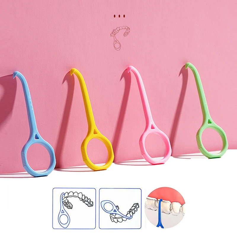 

1PCS Dental Plastic Invisible Retainer Retriever Romove Tool Aligner Take Off