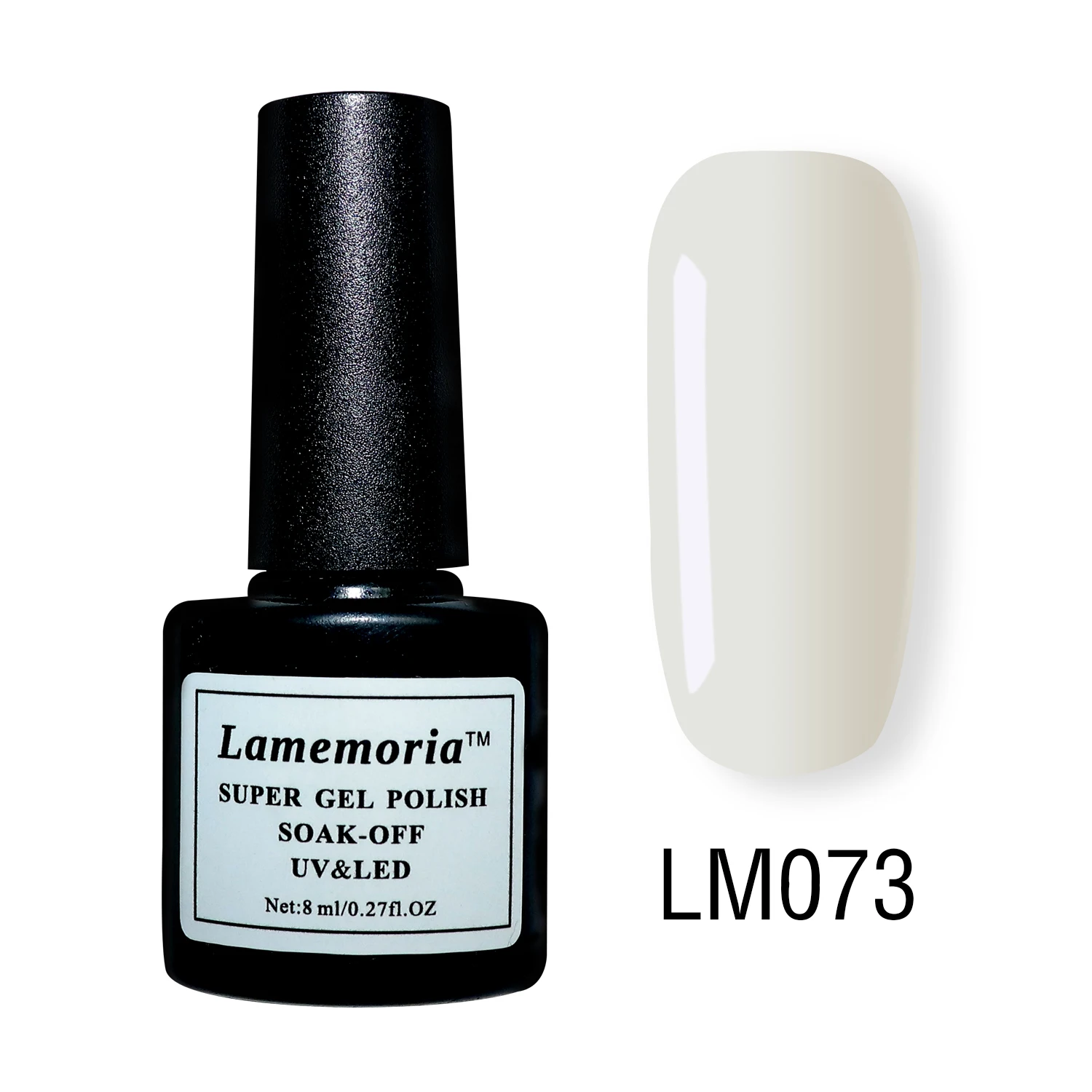LM073 Lamemoria, 8 мл, Гель-лак для ногтей, гибридный, все для маникюра, 60 цветов, полуперманентный УФ лак для ногтей, Prime Gel Ongle Paznokcie - Цвет: LM073