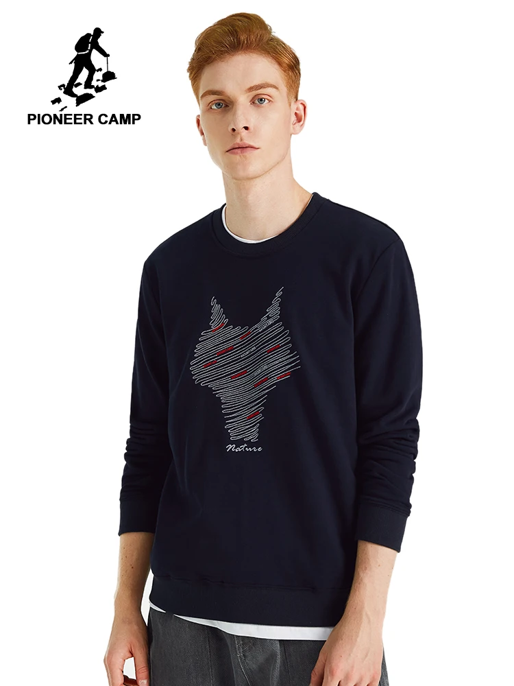 Pioneer Camp мужские толстовки худи уличная одежда с длинным рукавом Тонкая модная
