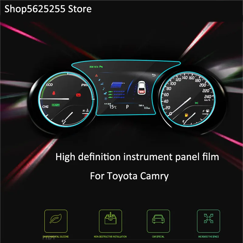

Car Instrument Panel Protective Film Fingerprint Proof Interior Protective Film Interior For Toyota Camry 2021 2018 2019 2020