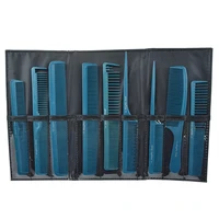 9 pcs professional hair styling comb set tail comb hair cutting comb hairdressing comb barber comb hair styling tools hair comb
