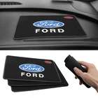 Гелевый автомобильный нескользящий коврик, стикер для автостайлинга, коврик для приборной панели для Ford Focus, Fiesta, Ranger, Mondeo, Kuga, Fusion, KA, Everest, аксессуары