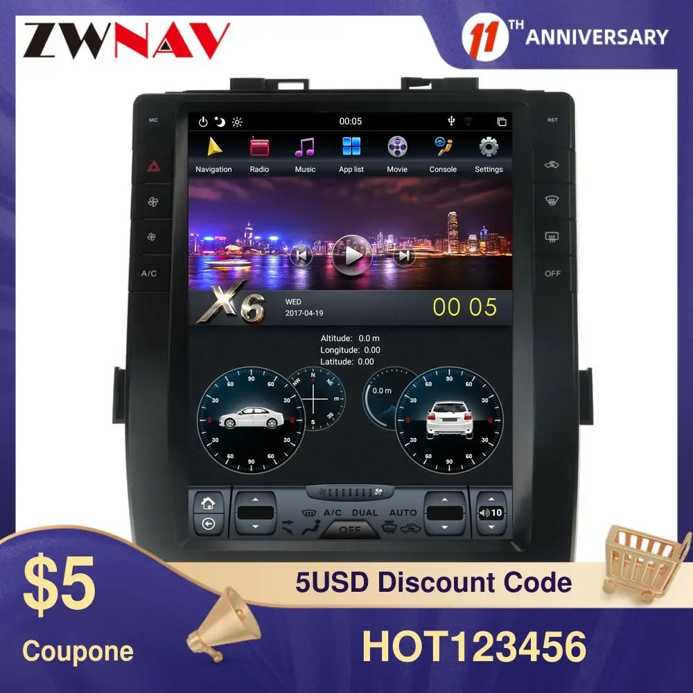 

Android 9.0 4+64G Car GPS Navigation For Toyota Alphard 30 S Vellfire 2015+ Head Unit Multimedia Player Radio Tape Recorder Auto