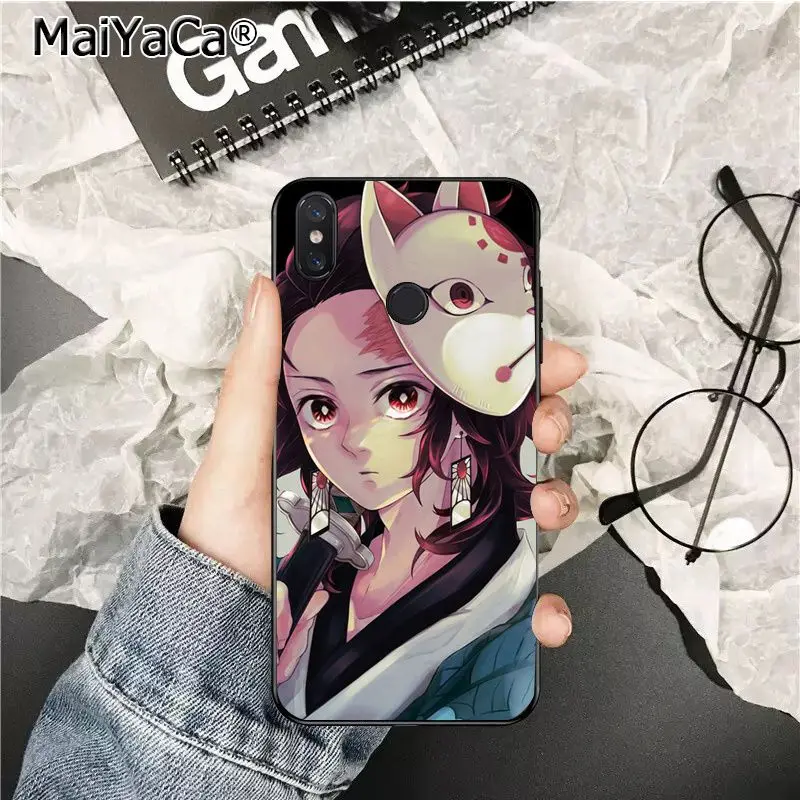 Высококачественный чехол для телефона MaiYaCa Anime Demon Slayer Kimetsu no Yaiba xiaomi mi 6 8 se note2 3 mix2