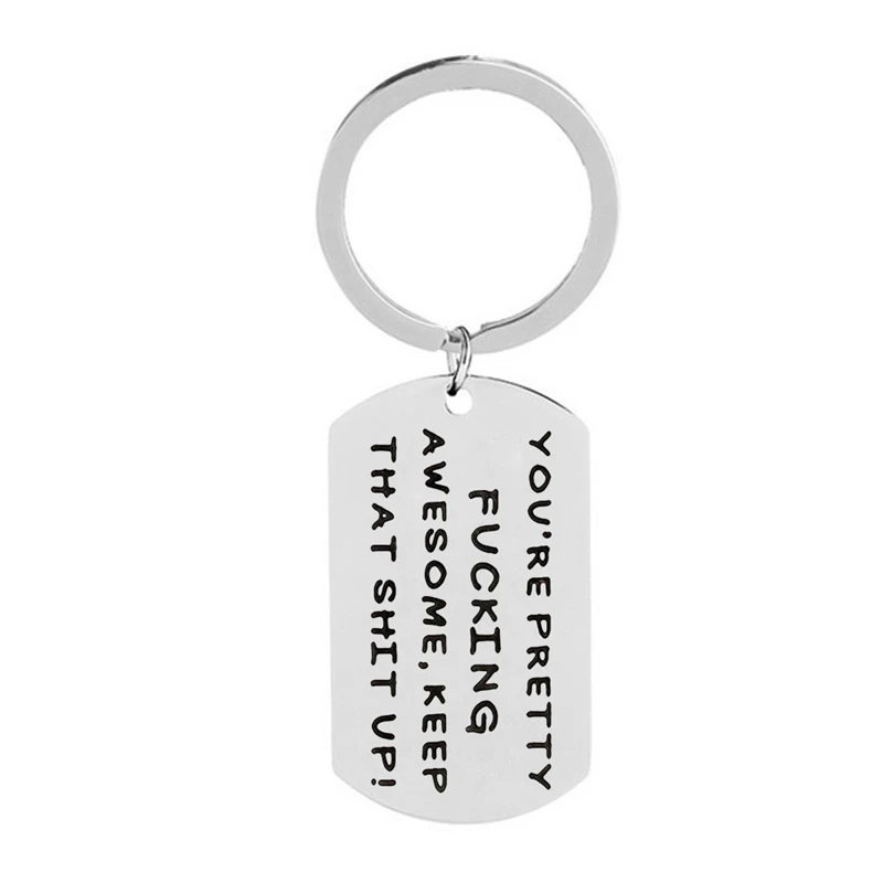Вдохновляющий подарок лучший брелок лучшему другу для мужчины на Рождество жены