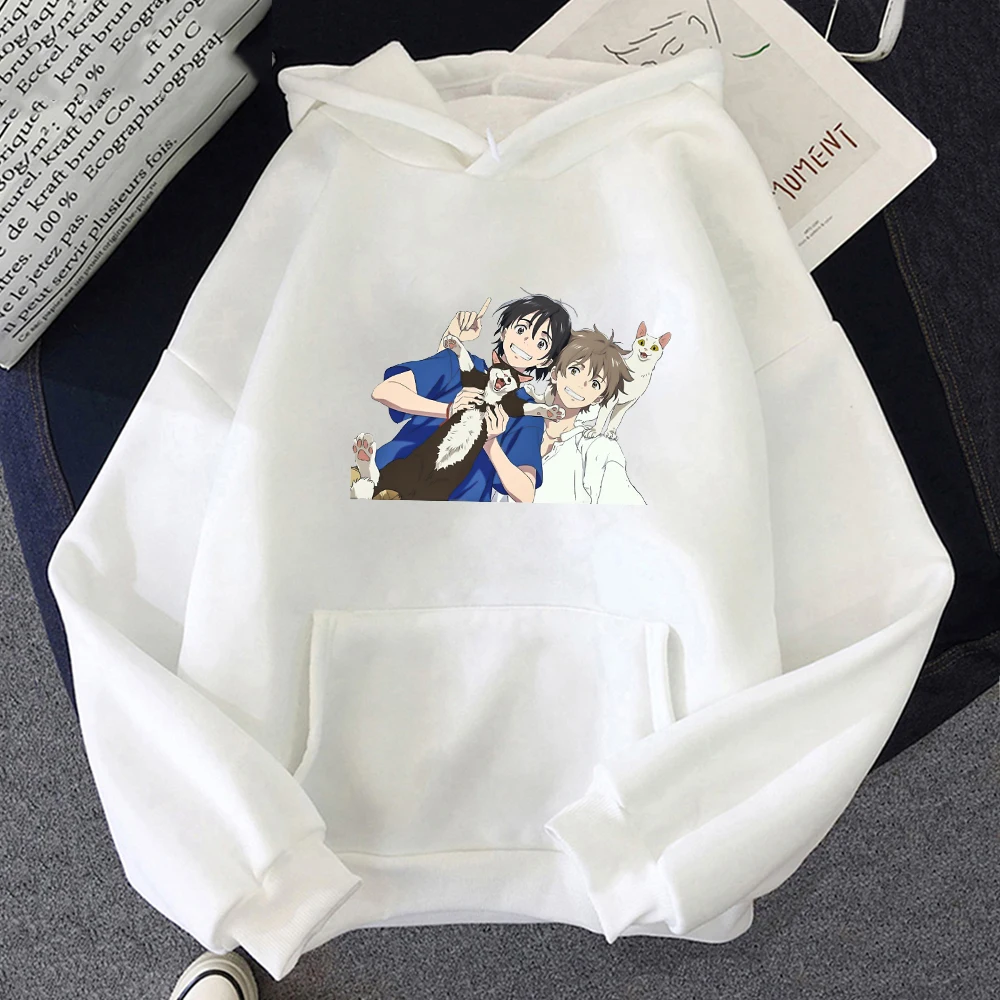 

Yaoi Аниме толстовки Umibe No Etranger модная манга Chibana Mio Hashimoto Shun Kawaii Печать Повседневный Harajuku Женский свитшот