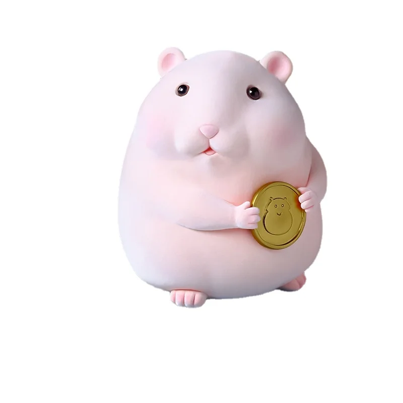 

Children Piggy Bank Cute Hamster Piggy Bank For Children Coins Money Saving Box Decorative Boxes Birthday Gift Hucha Home Decor