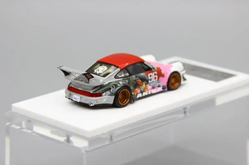 Модель автомобиля Fuelme 1:64 RWB 964 Akiba #96 из смолы | Игрушки и хобби