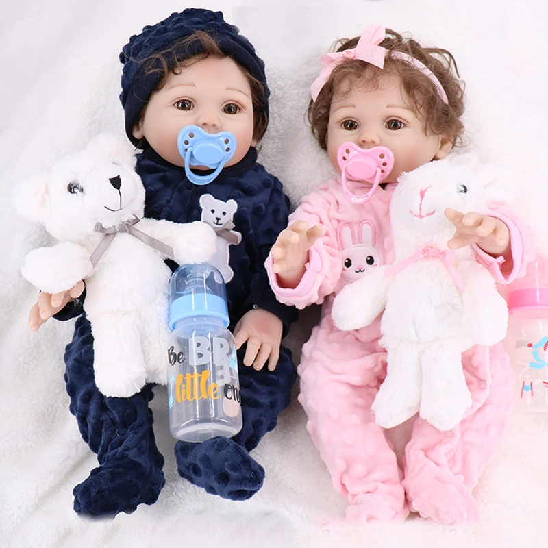 Кукла npk Reborn Baby силиконовая, виниловая кукла игрушки 18 дюймов реалистичные Bebes кукла новорождённого девочки Младенческая живая игрушка куклы подарок