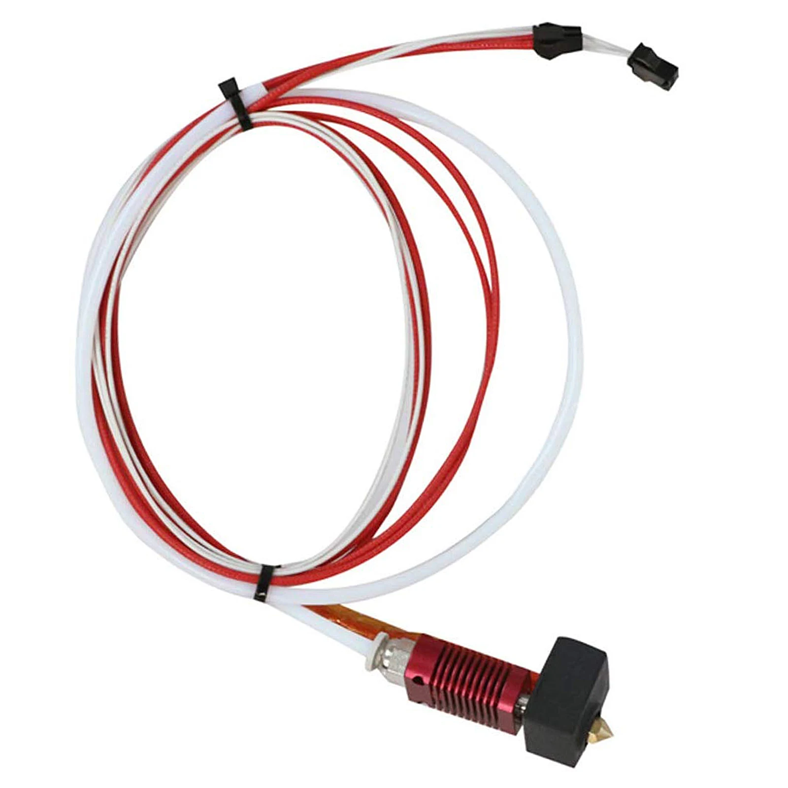 

3D Printers Assembled MK10 Hot End Kit for Ender 5 with Aluminum Heating Block, 0.4mm Nozzle