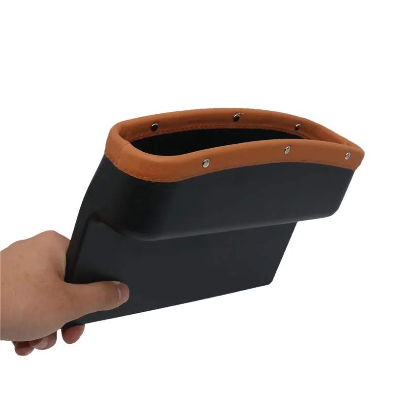 Автомобильный ящик для хранения боковой шов сиденья мобильный телефон монета