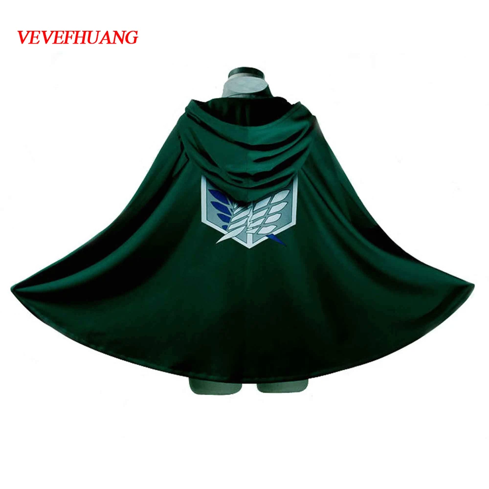 VEVEFHUANG обувь для косплея по аниме атака на титанов (Shingeki No Kyojin Плащ Накидка Косплэй