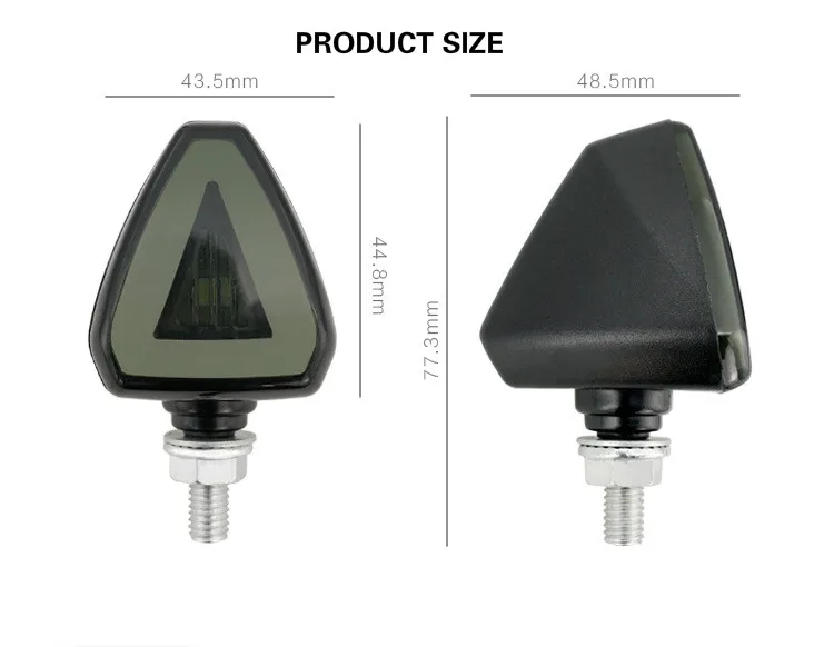 Дневные ходовые огни для мотоциклов модифицированные светодиодные лампы 1 пара