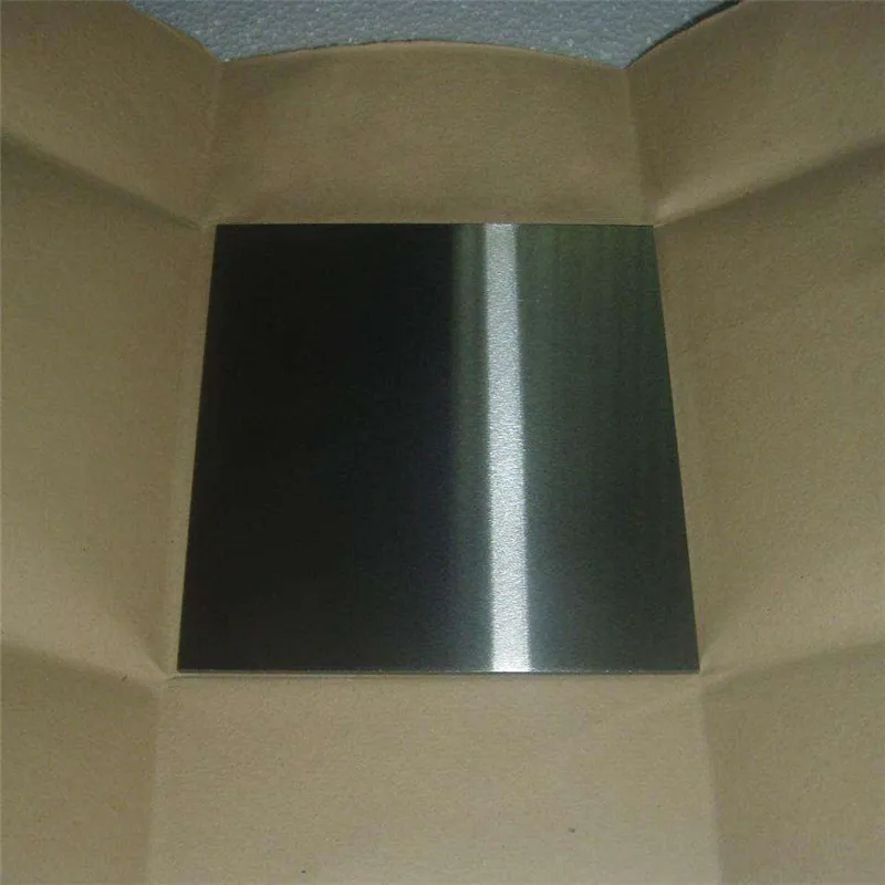 

25x25x3mm High-purity tungsten sheet metal tungsten foil tungsten sheet tungsten plate tungsten target W ≥99.99%