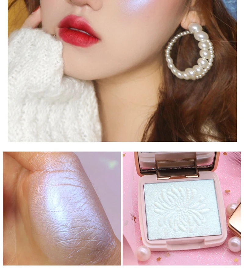 Novo Shimmer Glow Kit хайлайтер пудра палитра осветитель макияж тело лицо бронзант, контур хайлайтер Косметика осветляет кожу