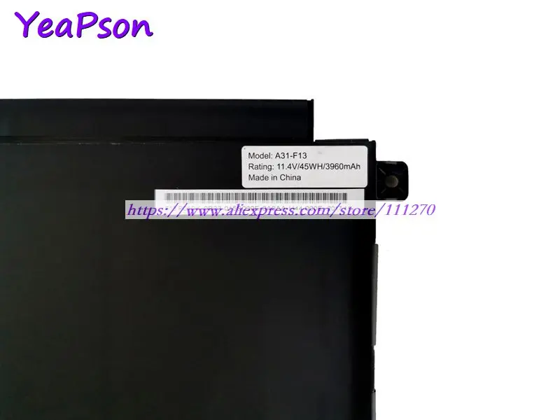 Yeapson 11 4 в 3960 мА · ч оригинальная Женская батарея для ноутбука Medion Akoya S3409 ноутбук |