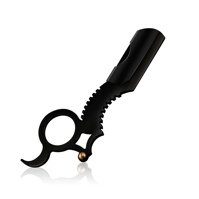 

Barber Razor Haircut Beard Eyebrow Shaving Tool Head Straight Edge Steel Manual Depilation Hairdresser Cutter Shaver