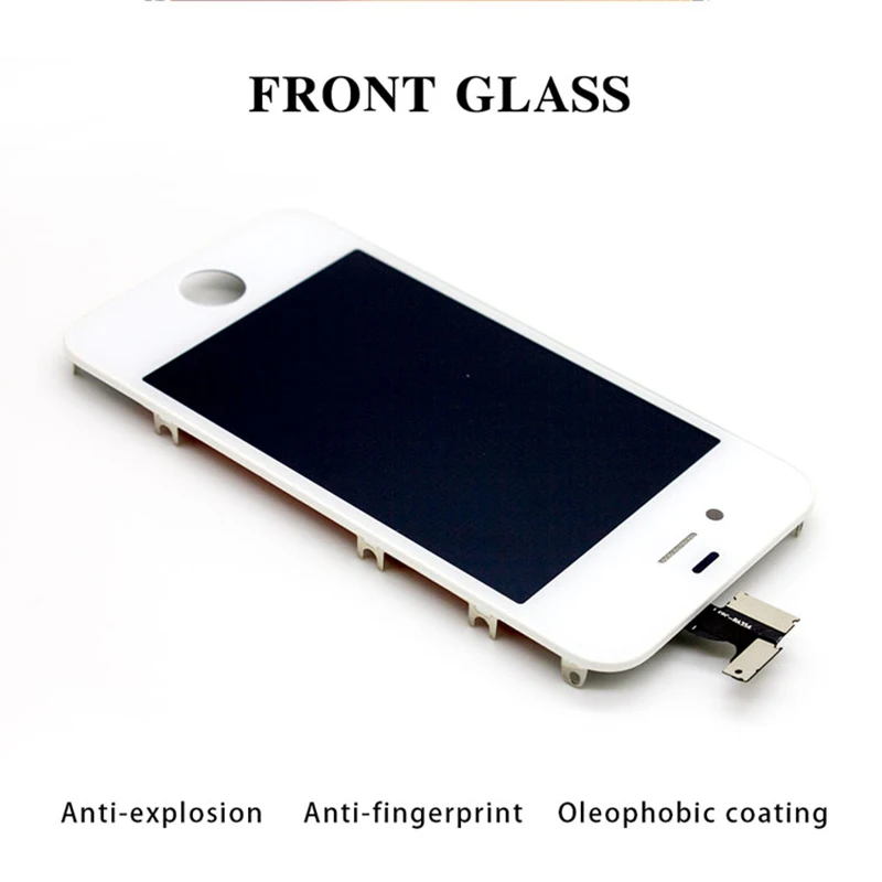 AAA + качественный ЖК дисплей дигитайзер Pantalla для iPhone 4 4s 5 5S Замена сенсорного