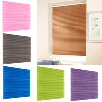 self adhesive pleated blinds half blackout curtains shades bathroom balcony shades for living room window door curtain