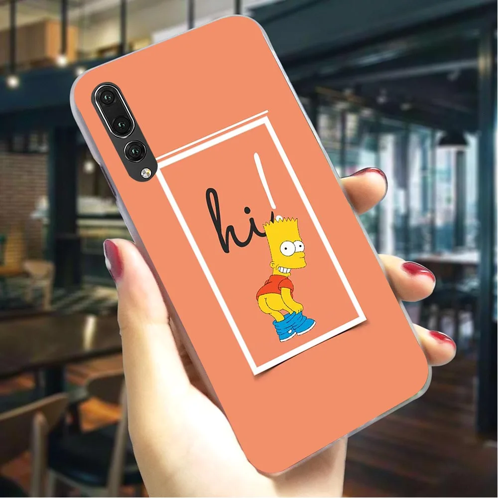 K2503712 Чехол для телефона huawei P Smart аниме Симпсоны чехол P9 Lite Mini/ P10 20 30 Lite Pro P Smart Z mate 10 20 Lite Pro - Цвет: K2503712