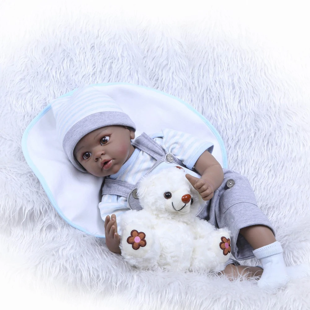

Reborn Doll Toy Baby Simulation Lifelike Doll Play House Game Toy Kids Babies Early Education Learning Supplies
