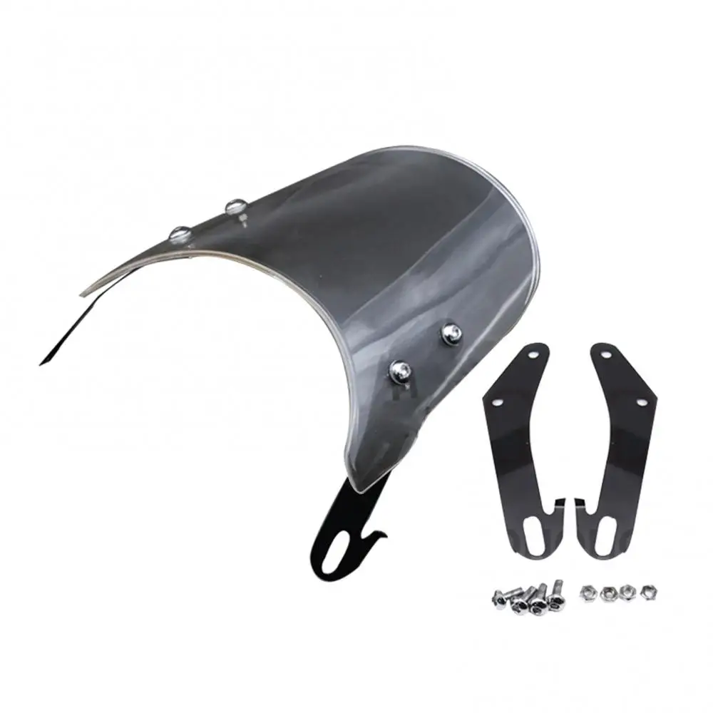 Оголовье ветрового щитка с визором и креплением для инструментов для мотоциклов ретро-кафе-рейсеров 5-7 дюймов, подходит для CG125 GN125 аксессуаров и запчастей.