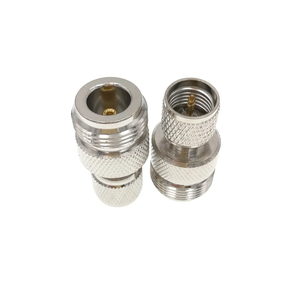 10 шт. коаксиальный мини адаптер UHF (папа) N (мама)|connector n|adapter screenconnector rg59 |