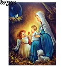 5D алмазная живопись Дева Мария дети христианская религия Иисус Христа Алмазная вышивка материнская любовь ребенок религиозный Ангел