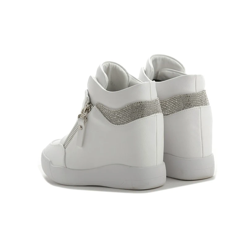 FUJIN/Брендовая женская повседневная обувь Сезон осень зима Теплые женские