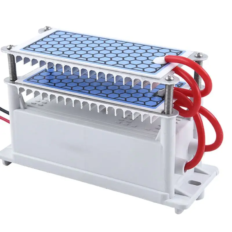 

10g/h Portable Ceramic Ozone Generator Ozonizer 220V Slot Water Purifier Air Cleaner Sterilizer Formaldehyde Removal U1JE
