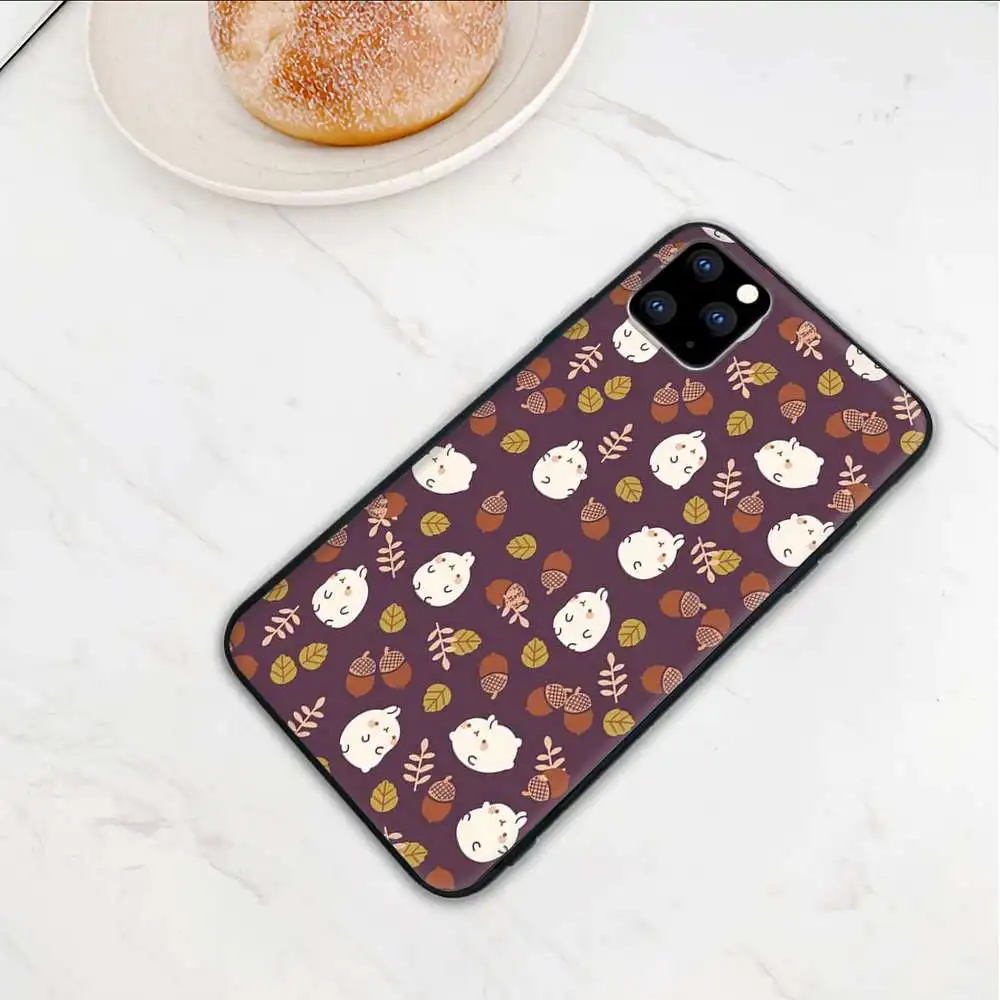 

Kawaii Molang Anime Dog Cartoon Cat Mobile Phone Case Cover For Samsung Galaxy A20 E A10 A70 A50 A30 A40 A6 A7 2017 2018 A9 A80