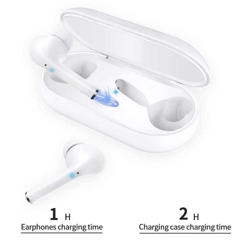 

Bluetooth- , TWS- 5,0 true fingerprint