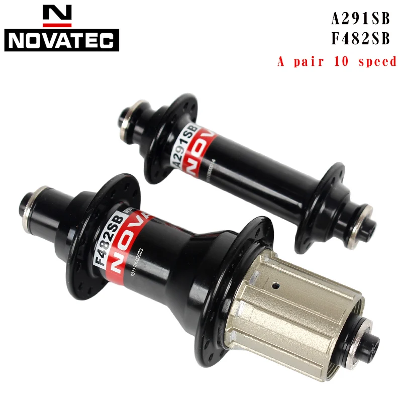 Novatec A291SB road bike hubs parts F482SB/ F582SB Bicicleta accessories 20H 24 Holes V Brake 9/10/11s QR bicycle Bearing | Спорт и