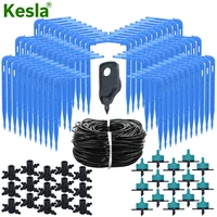 kesla 30m 35mm 18 hose garden drip arrow watering kits 2l4l8l 4 way connector drip irrigation system for greenhouse yard